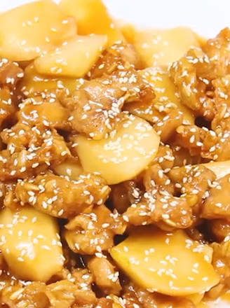 Apple Sweet and Sour Pork