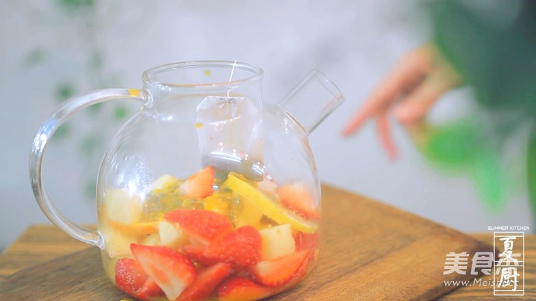 Warm Winter Fresh Fruit Tea recipe