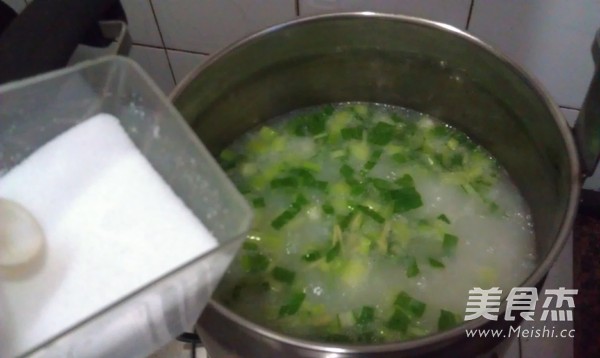 Choy Sum Congee recipe