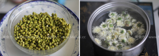 Chrysanthemum Green Soy Milk recipe