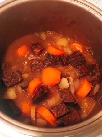 Beef Stew with Carrots and Potatoes recipe