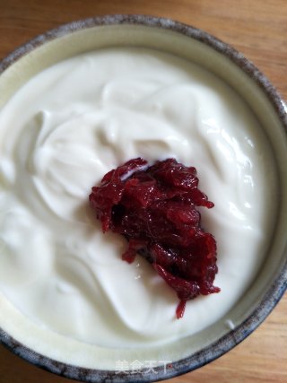 Cherry Jam Yogurt recipe