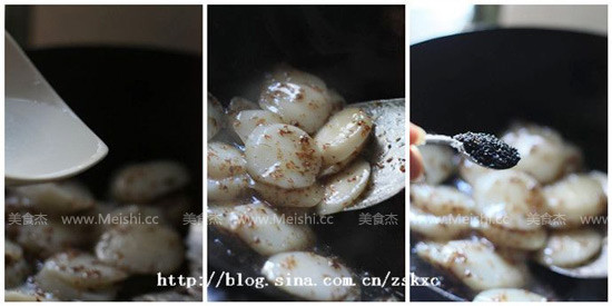 Sesame Osmanthus Sugar Rice Cake recipe