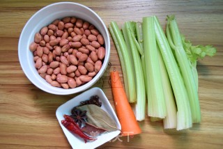 Peanuts Mixed with Celery recipe