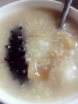 Millet Flower Maw Sea Cucumber Congee recipe