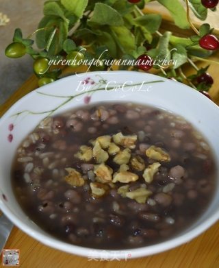 Private Vegetable Recipe-coix Seed, Red Bean, Oatmeal and Rice Porridge recipe