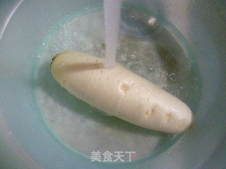 Stir-fried Radish with Sausage recipe