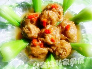 Oily Gluten Stuffed Meat recipe