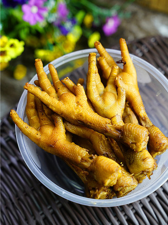 Crispy Braised Chicken Feet recipe