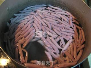 Purple Cabbage Hollow Noodles recipe