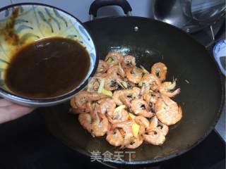 Sauce Fried Shrimp recipe