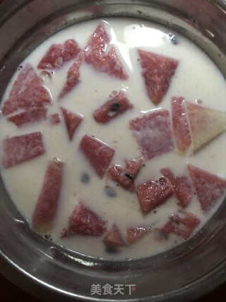 Watermelon Pudding recipe