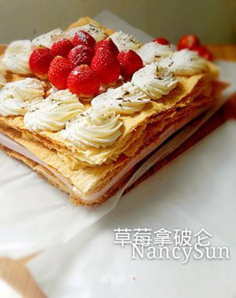 Christmas Exclusive Cake-strawberry Napoleon recipe