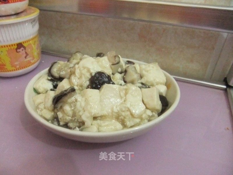 Tofu with Mushrooms recipe