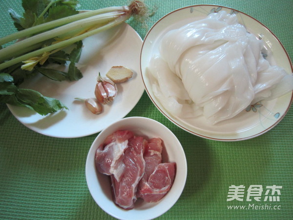 Chencun Noodles with Minced Meat recipe