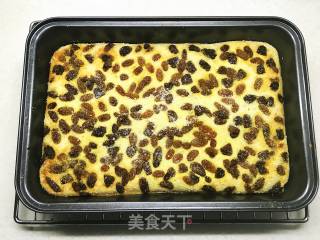 Coconut Raisin Low Sugar Cake recipe