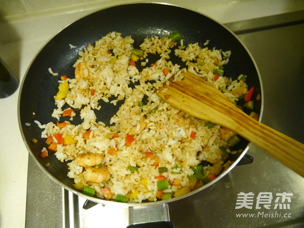 Seafood Baked Rice recipe