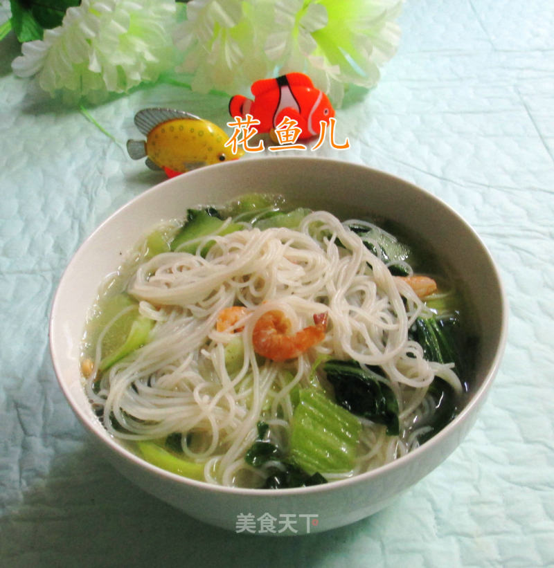 Kaiyang Green Vegetable Rice Noodles recipe