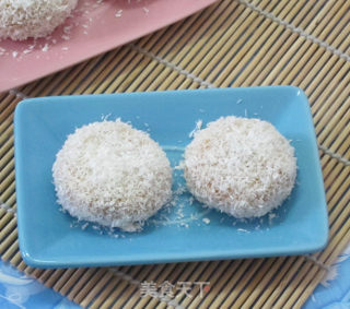 [coconut and Sweet Potato Mochi] = Soft Cotton Feel recipe