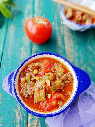 Beef Brisket in Tomato Stew recipe