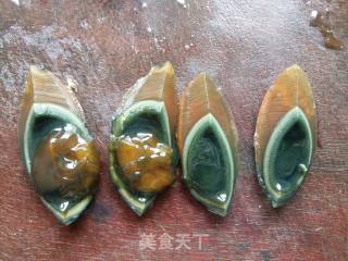 Preserved Egg with Ginger Sauce recipe