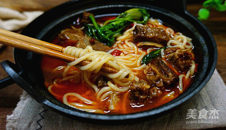 Pork Ribs Rice Noodle Claypot recipe