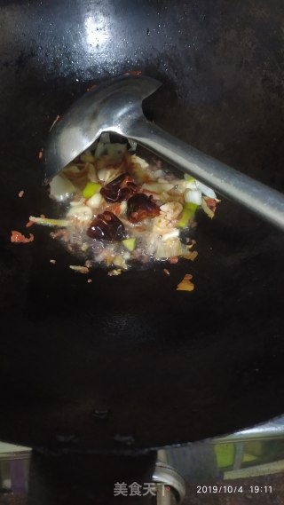 Stir-fried Beef Coated Flower Head recipe