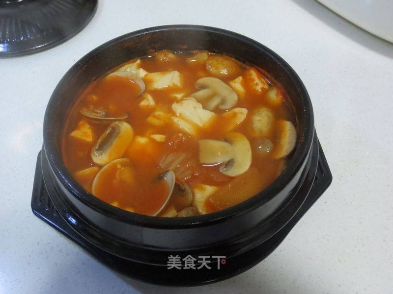Korean Spicy Tofu Soup recipe
