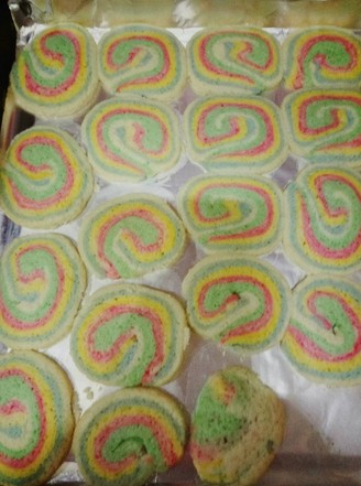 Rainbow Lollipop Cookies