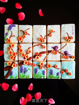 #柏翠大赛#niaoyuhuaxiang Biscuits [creative Icing Biscuits] recipe