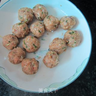 Pouring Meatballs recipe