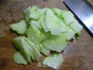 Stir-fried Chayote with Sauce recipe