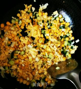 Bento Corn Kernels Fried Rice recipe