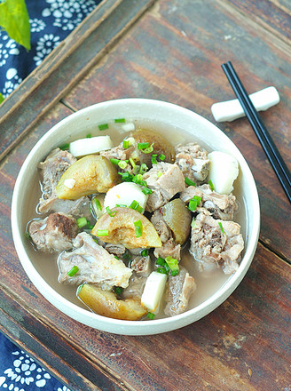 Fig and Yam Pork Ribs Soup recipe