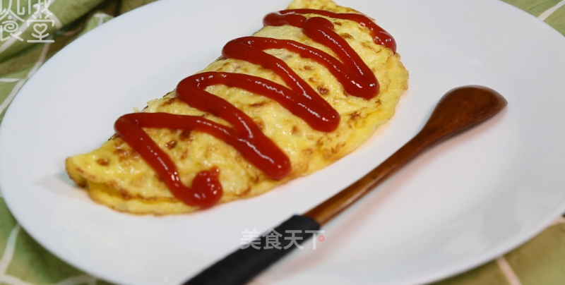 Delicious Omelet Rice recipe