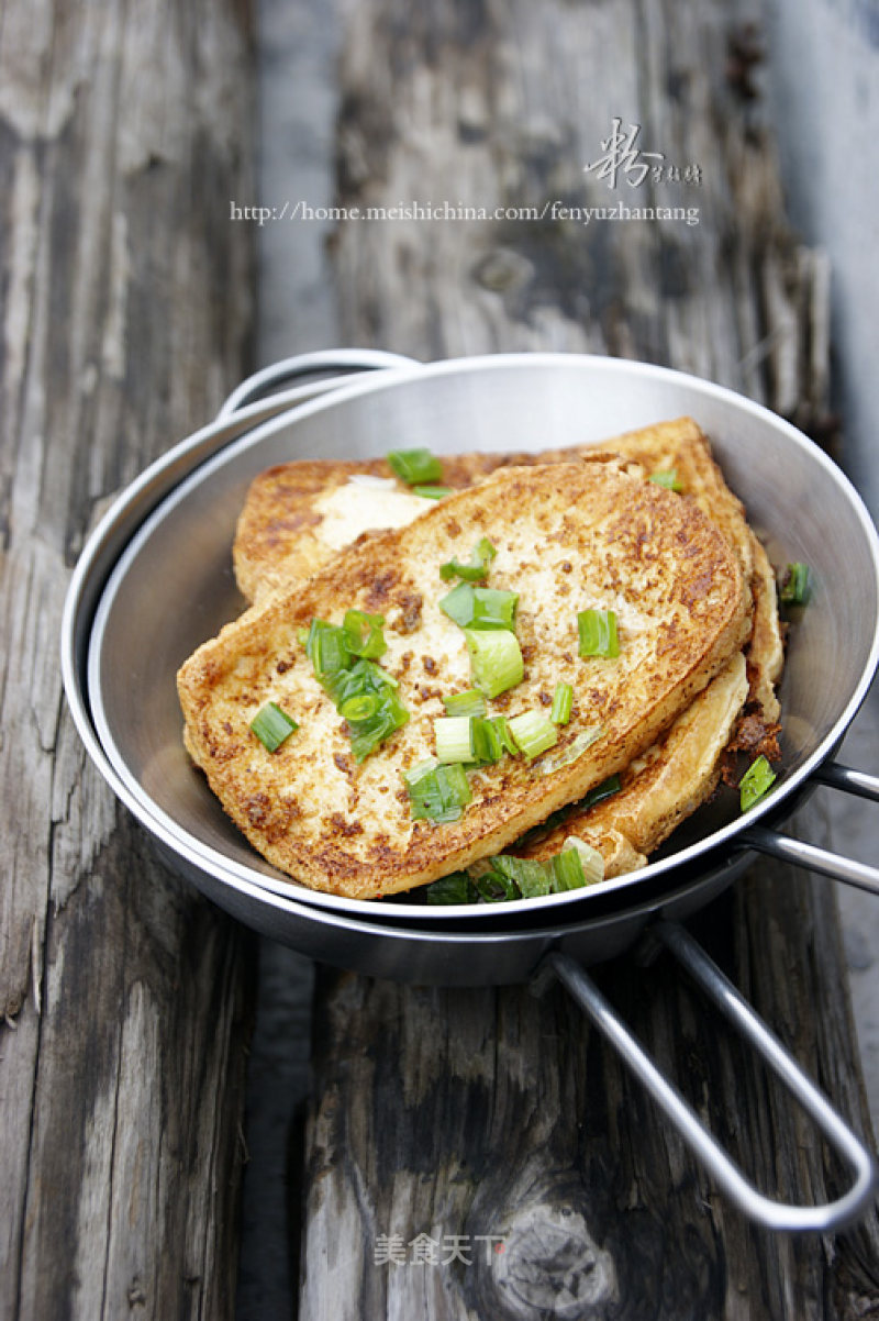 Three Points to Make Popular Street Snacks with Outer Focus and Inner Tenderness-teppanyaki Tofu recipe