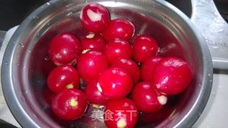 The Cherry Radish of The Big Mixed Vegetables-[trial Report of Chobe Series Products] recipe