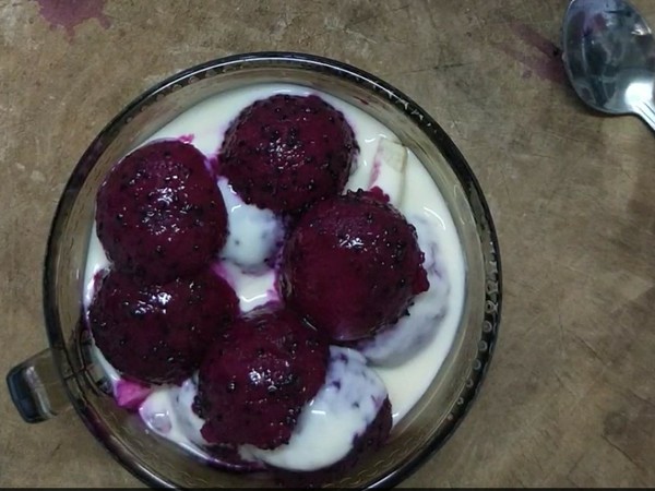 Yogurt Fruit Fishing recipe