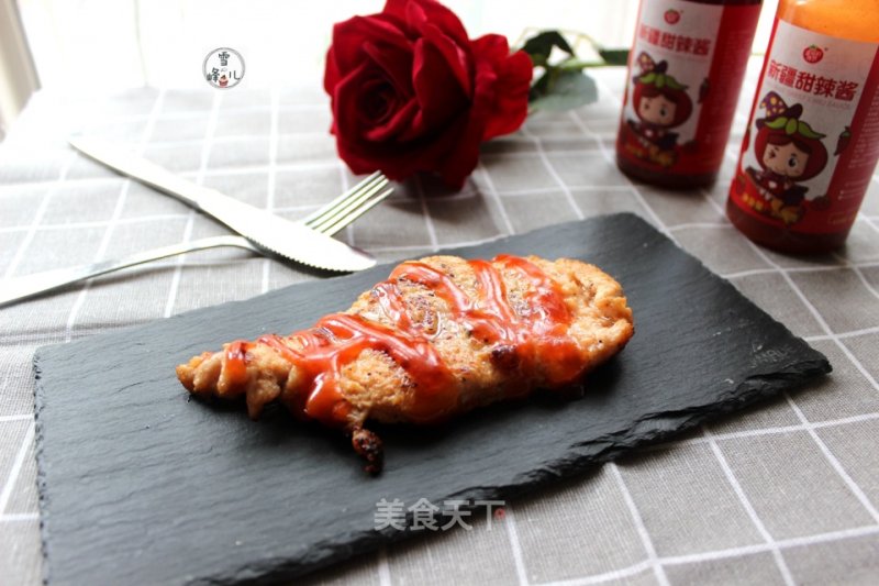 #浓情中秋# Sweet and Spicy Juicy Chicken Chop recipe