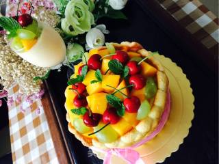 # Fourth Baking Contest and is Love to Eat Festival# Mango Charlotte recipe