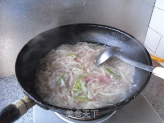 Bacon and Radish Soup recipe