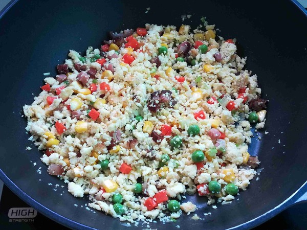 Fried Rice with Soy Sauce and Egg recipe