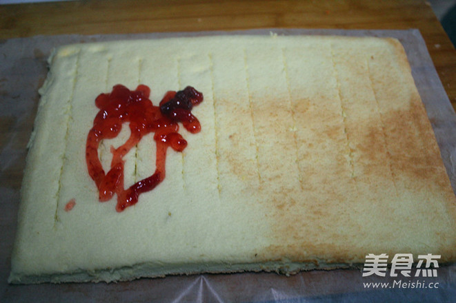 Chiba Pattern Cake Roll recipe