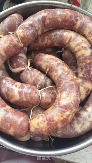 Sausage recipe