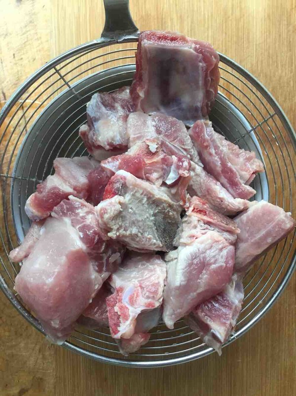 Yam Pork Ribs Soup recipe