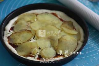 #aca烤明星大赛#potato Beef Pizza recipe