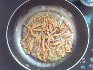 Crispy Bamboo Shoots with Shredded Pork recipe