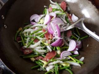 Mixed Vegetables with Double Sauce and Garlic Moss recipe