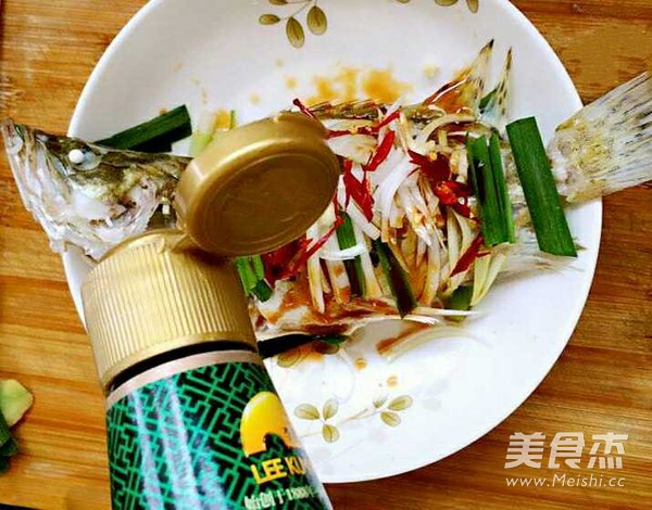 Steamed Osmanthus Fish recipe