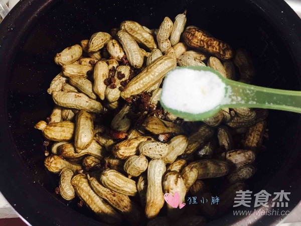 Salted Peanuts recipe